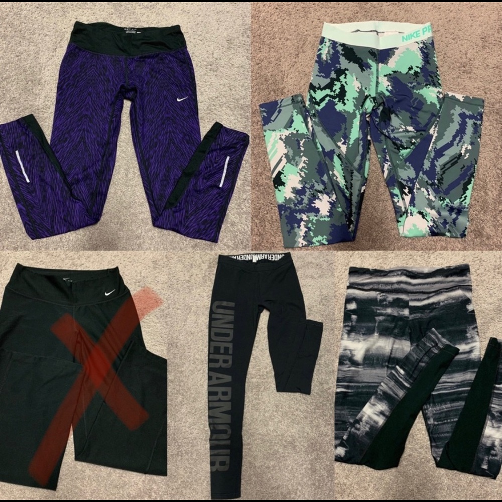 Lot of 4 Athletic Leggings